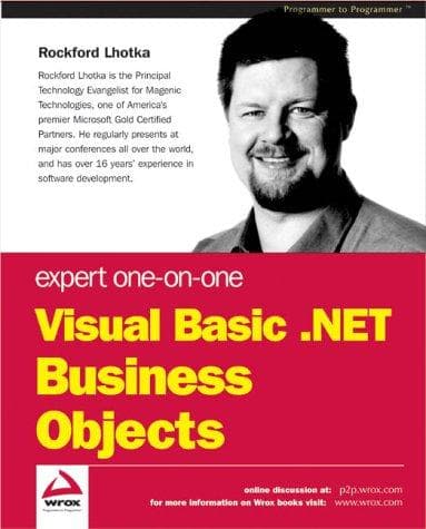 Tapa de Expert One-on-One Visual Basic .NET Business Objects