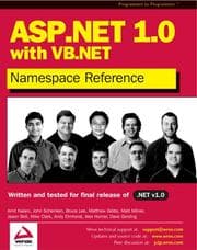 Tapa de ASP.NET 1.0 Namespace Reference with VB.NET