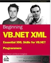Tapa de Beginning VB.NET XML