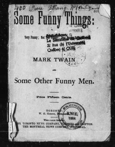 Tapa de Some funny things