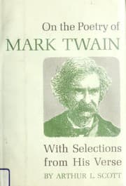 Tapa de On the poetry of Mark Twain