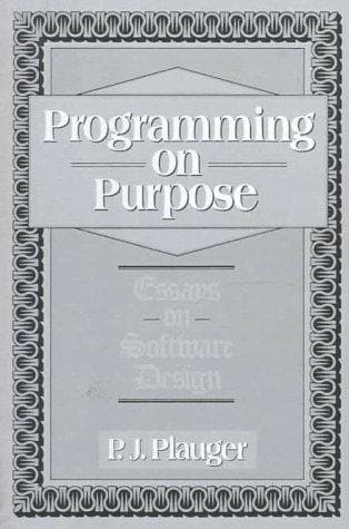 Tapa de Programming on Purpose