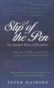 Tapa de A slip of the pen