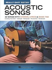 Tapa de Acoustic Songs - Really Easy Guitar Series