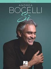 Tapa de Andrea Bocelli - Si