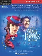 Tapa de Mary Poppins Returns for Tenor Sax