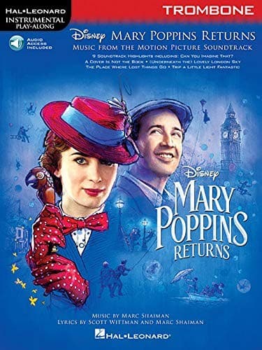 Tapa de Mary Poppins Returns for Trombone