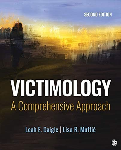 Tapa de Victimology