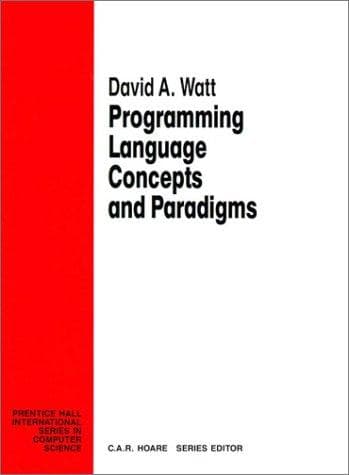 Tapa de Programming Language Concepts Paradigms