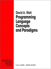 Tapa de Programming Language Concepts Paradigms
