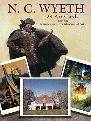 Tapa de N. C. Wyeth 24 Art Cards