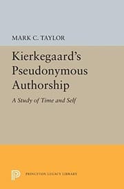 Tapa de Kierkegaard's Pseudonymous Authorship