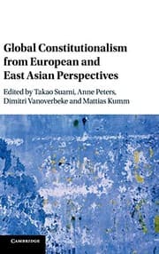 Tapa de Global Constitutionalism from European and East Asian Perspectives