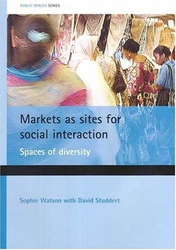 Tapa de Markets as sites for social interaction