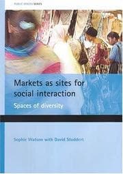 Tapa de Markets as sites for social interaction