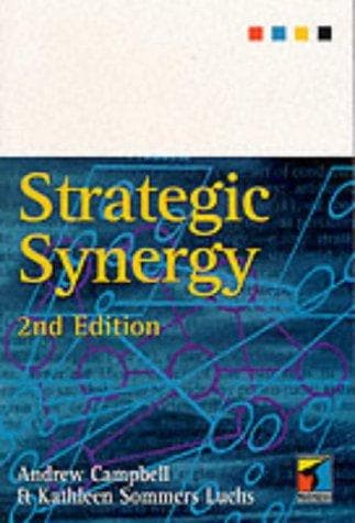 Tapa de Strategic synergy
