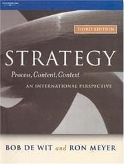 Tapa de Strategy--process, content, context