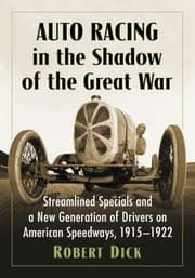 Tapa de Auto Racing in the Shadow of the Great War
