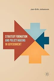 Tapa de Strategy Formation and Policy Making in Government