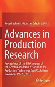 Tapa de Advances in Production Research