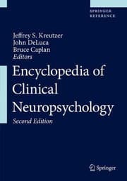 Tapa de Encyclopedia of Clinical Neuropsychology