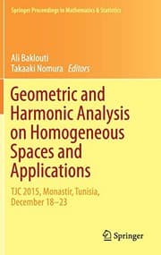 Tapa de Geometric and Harmonic Analysis on Homogeneous Spaces and Applications