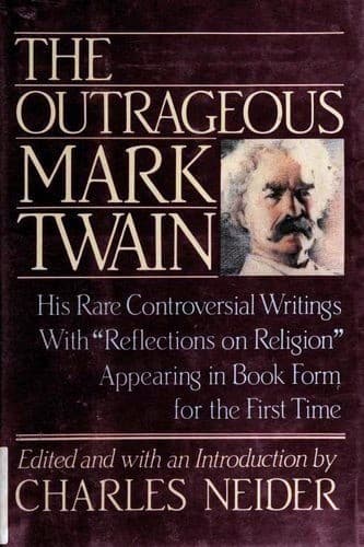 Tapa de The Outrageous Mark Twain