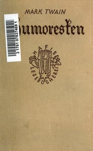 Tapa de Humoresken [von] Mark Twain