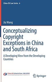 Tapa de Conceptualizing Copyright Exceptions in China and South Africa