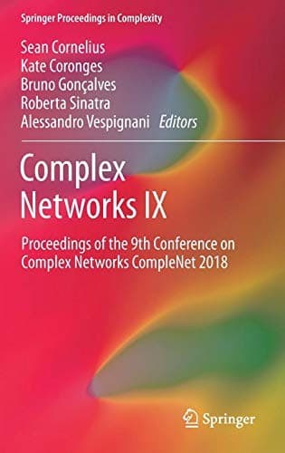 Tapa de Complex Networks IX