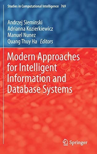 Tapa de Modern Approaches for Intelligent Information and Database Systems