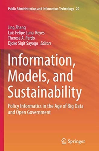 Tapa de Information, Models, and Sustainability