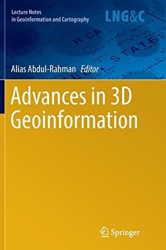 Tapa de Advances in 3D Geoinformation