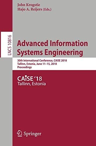 Tapa de Advanced Information Systems Engineering