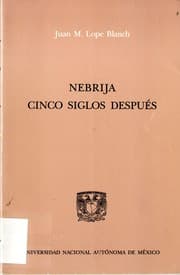 Tapa de Nebrija cinco siglos después