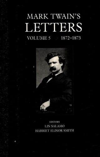 Tapa de Mark Twain's Letters. Volume 5