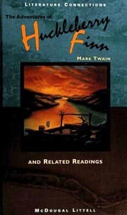 Tapa de Adventures of Huckleberry Finn and Related Readings