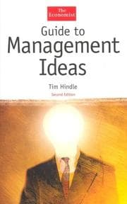 Tapa de Guide to Management Ideas, Second Edition (The Economist Series)