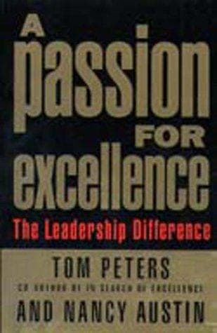 Tapa de Passion for Excellence
