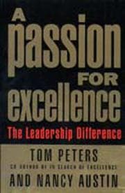 Tapa de Passion for Excellence