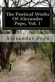 Tapa de The Poetical Works Of Alexander Pope, Vol. 1