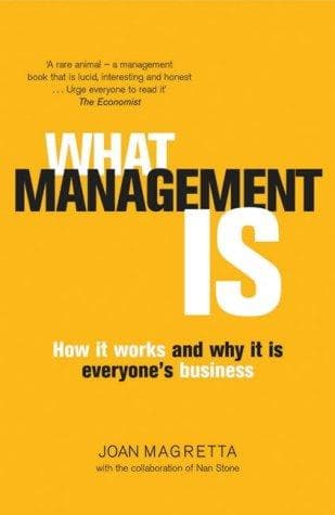 Tapa de What Management Is
