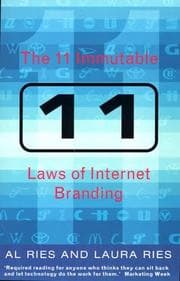 Tapa de 11 Immutable Laws of Internet Branding