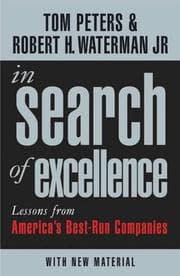 Tapa de In Search of Excellence