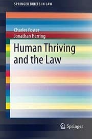 Tapa de Human Thriving and the Law