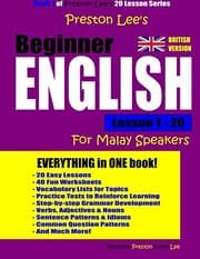 Tapa de Preston Lee's Beginner English Lesson 1 - 20 For Malay Speakers
