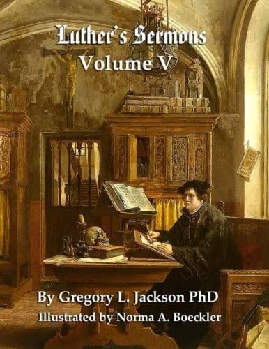 Tapa de Luther's Sermons