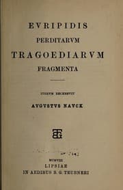 Tapa de Euripidis perditarum tragoediarum fragmenta