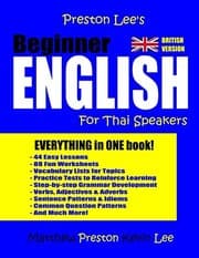 Tapa de Preston Lee's Beginner English For Thai Speakers