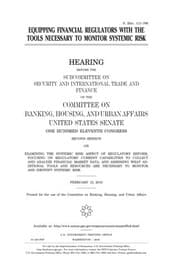 Tapa de Equipping financial regulators with the tools necessary to monitor systemic risk